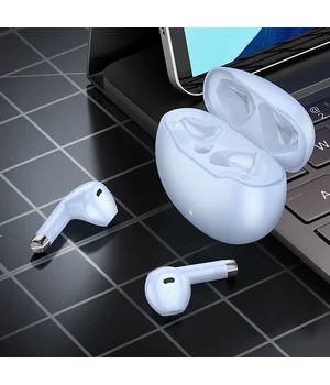 Бездротові TWS навушники Hoco EW61 June Blue