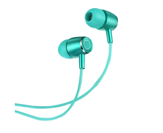 Навушники Usams EP-26 Metal з мікрофоном (1.2m) Синій