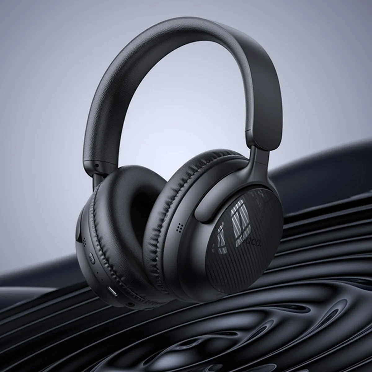 Накладные беспроводные наушники Hoco W53 Tone Classic Black