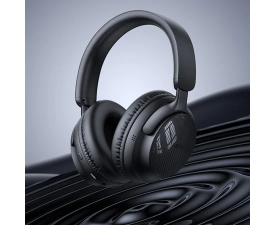 Накладные беспроводные наушники Hoco W53 Tone Classic Black