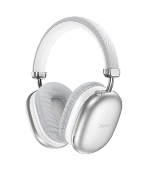 Накладні бездротові навушники Hoco W35 Max Joy Silver