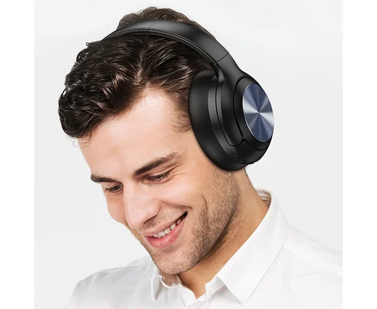 Накладні бездротові навушники Hoco W54 Young ANC Black