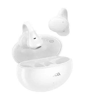 Беспроводные TWS наушники Hoco EA8 Warm clip-on (App) White