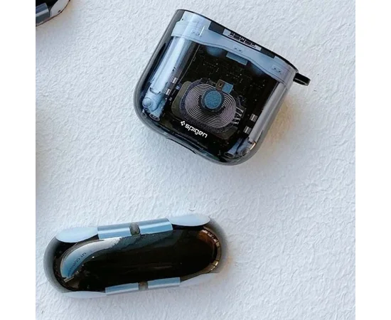 Футляр SGP Exquisite для наушников Airpods 1/2 Black