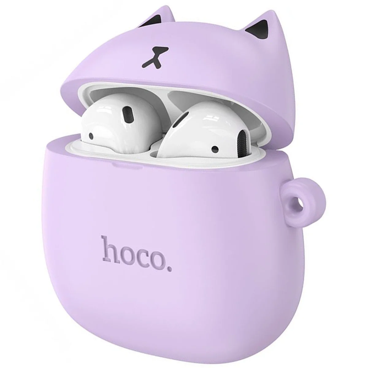 Bluetooth наушники Hoco EW45 TWS Lilac Cat