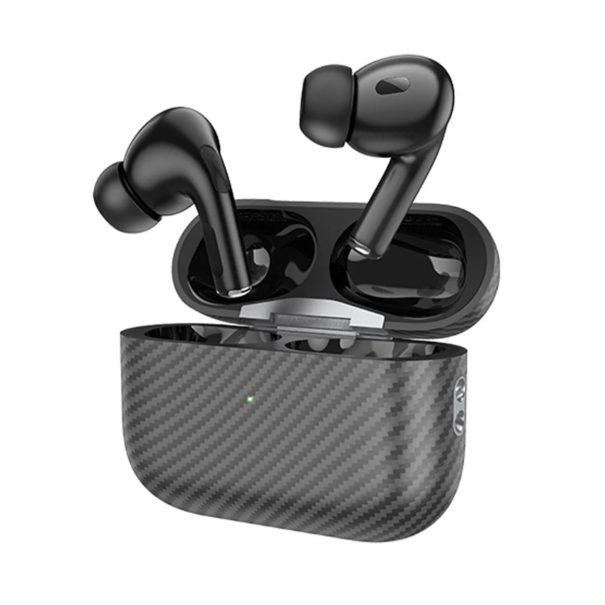 Бездротові навушники TWS Hoco EW47 Plus (carbon fiber pattern version) Black