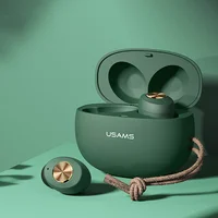 Беспроводные TWS наушники Usams-ES BT 5.0 Зеленый