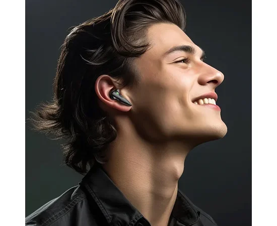 Бездротові навушники TWS BOROFONE BW57 Mecha Black