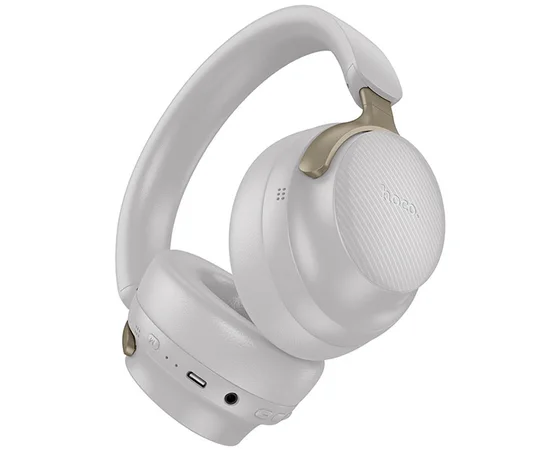 Накладные беспроводные наушники Hoco W53 Plus Tone ANC Gray