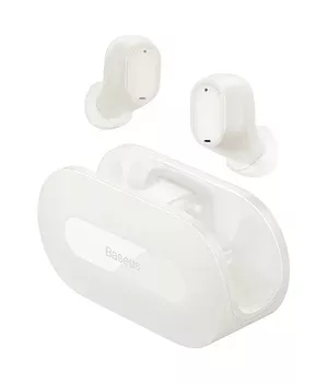Бездротові навушники TWS Baseus Bowie EZ10 OS (A00054300116-Z) White