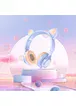 Навушники Hoco W36 Cat ear Dream Blue