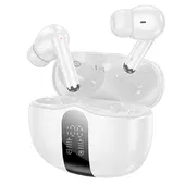 Беспроводные TWS наушники BOROFONE FQ3 Soulmate ANC+ENC White