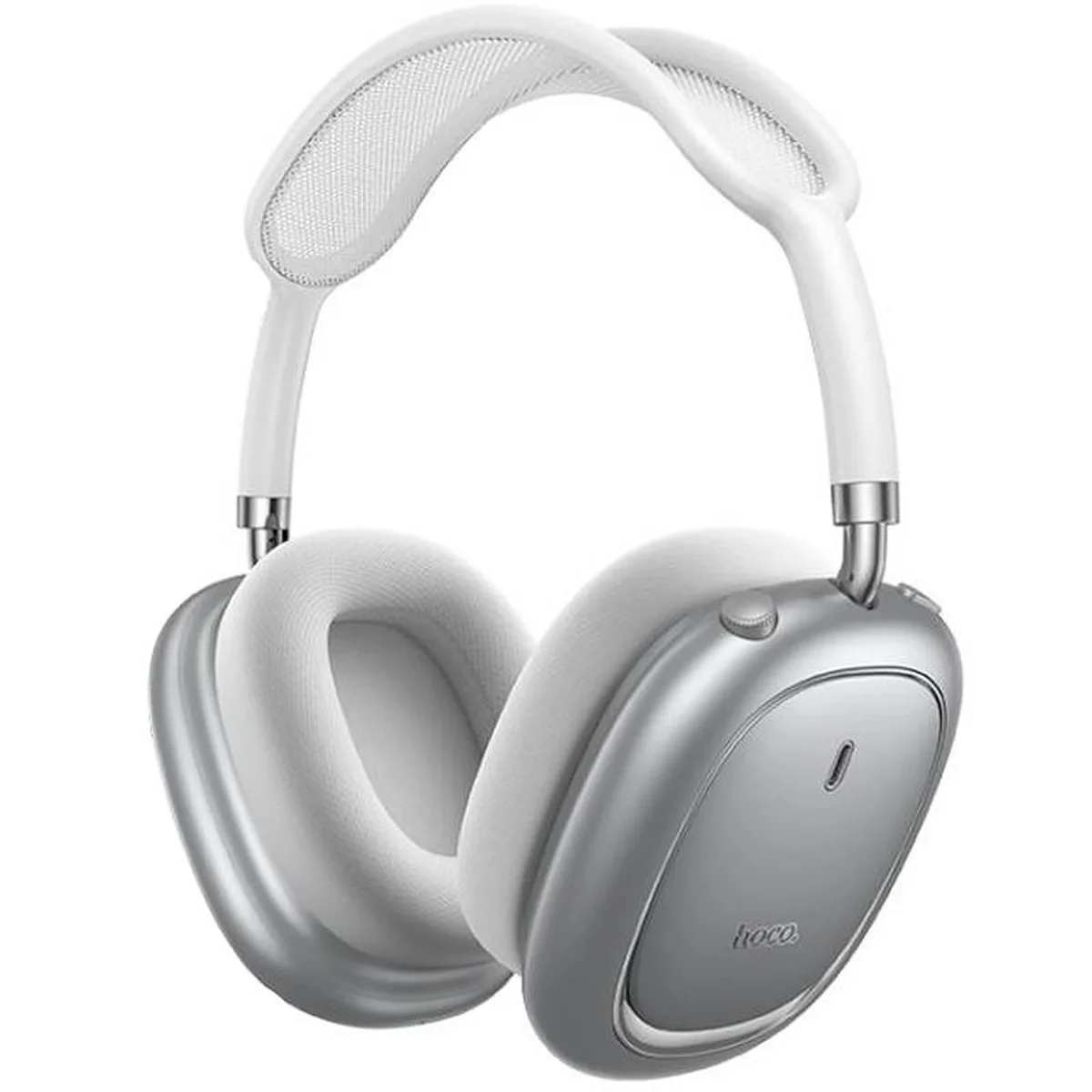 Накладные беспроводные наушники Hoco W68 Calma ANC (App) Silver