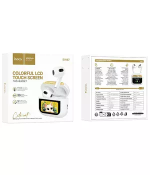 Беспроводные TWS наушники Hoco EW87 Gata White