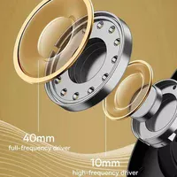 Накладные беспроводные наушники Baseus Bowie H1 Pro Noise-Cancellation (A00050601) Cluster Black