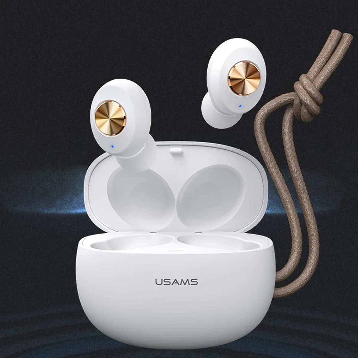 Бездротові TWS навушники Usams-ES BT 5.0 Білий