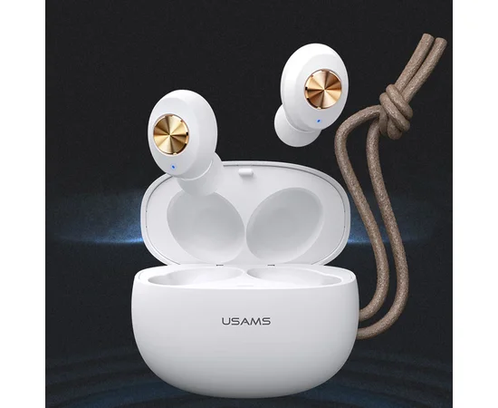 Бездротові TWS навушники Usams-ES BT 5.0 Білий