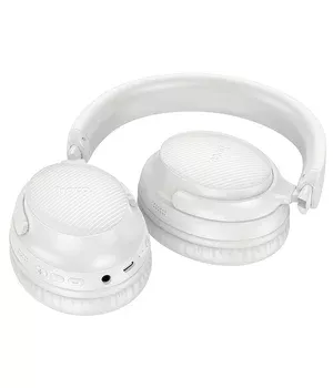 Накладные беспроводные наушники Hoco W53 Tone Morning mist white