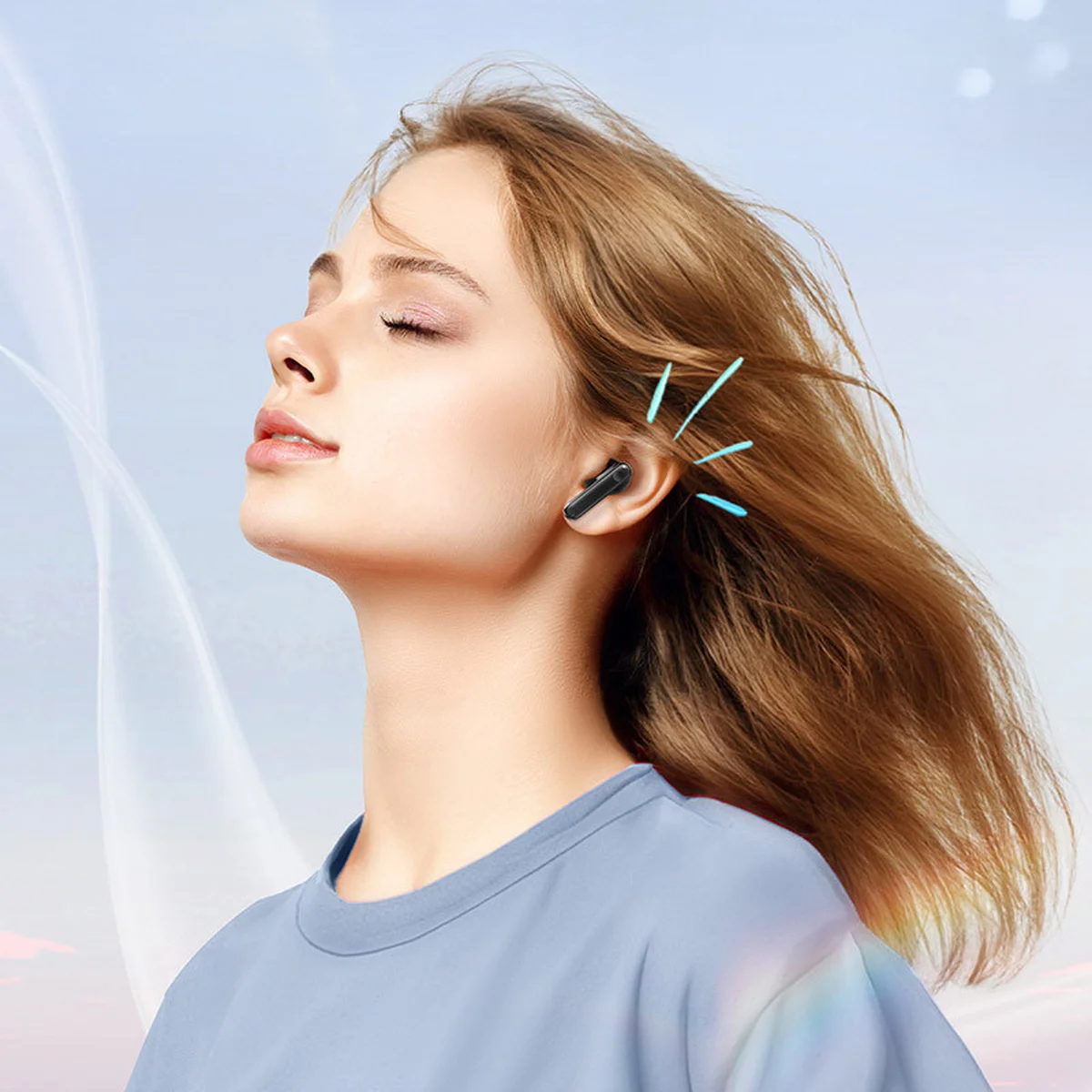 Бездротові навушники TWS Baseus Bowie E13 (A00059701217-Z) Galaxy black