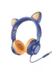 Наушники Hoco W36 Cat ear Midnight Blue