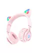 Наушники Hoco W39 Cat ear Pink