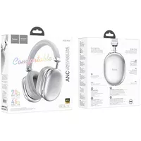 Накладні бездротові навушники Hoco W35 Max Auspicious ANC Silver