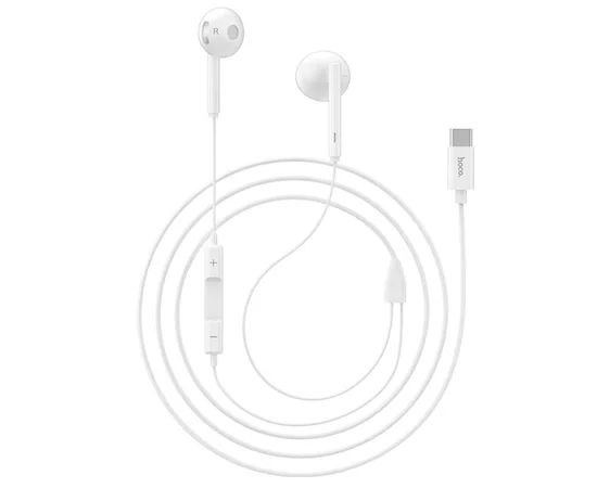 Стерео Наушники Hoco L10 Type-C Белый