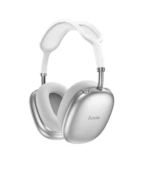 Накладні бездротові навушники Hoco W55 Plus Happiness ANC noise reduction Silver