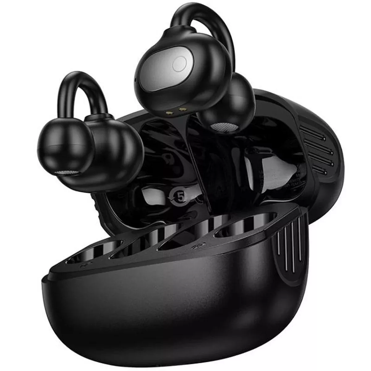 Беспроводные TWS наушники Borofone FQ14 Joy clip-on Black