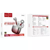 Беспроводные TWS наушники Hoco EW62 Glitter Red glaze