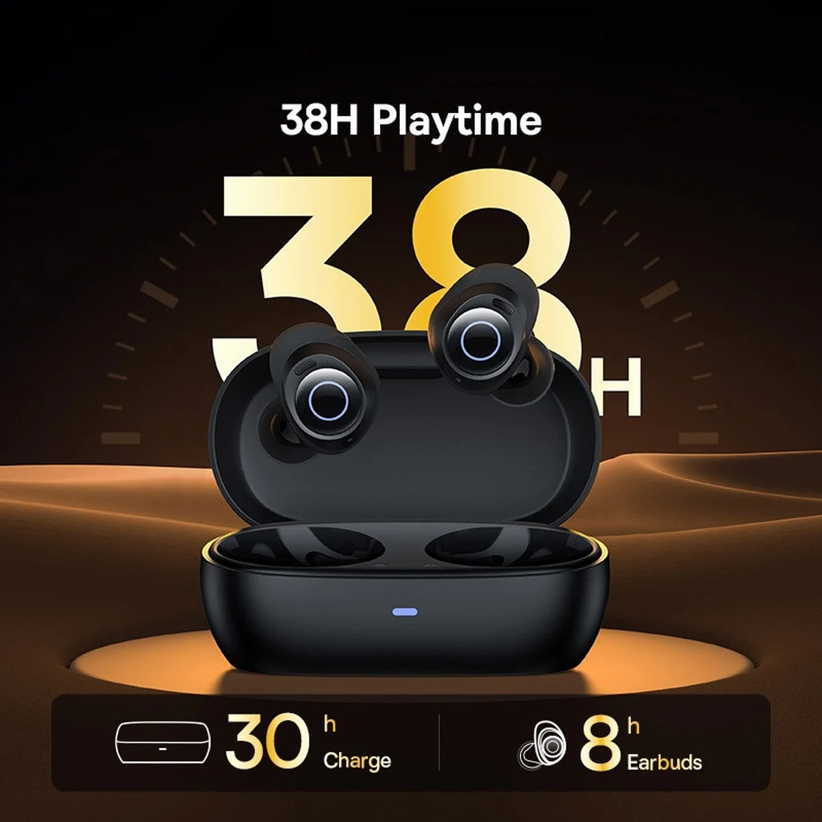 Беспроводные TWS наушники Baseus Bowie MA20 OS (A00054600113-0) Cluster Black