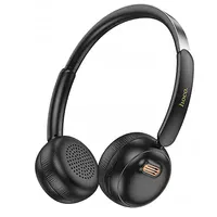 Накладні бездротові навушники Hoco W62 Verso retro Black