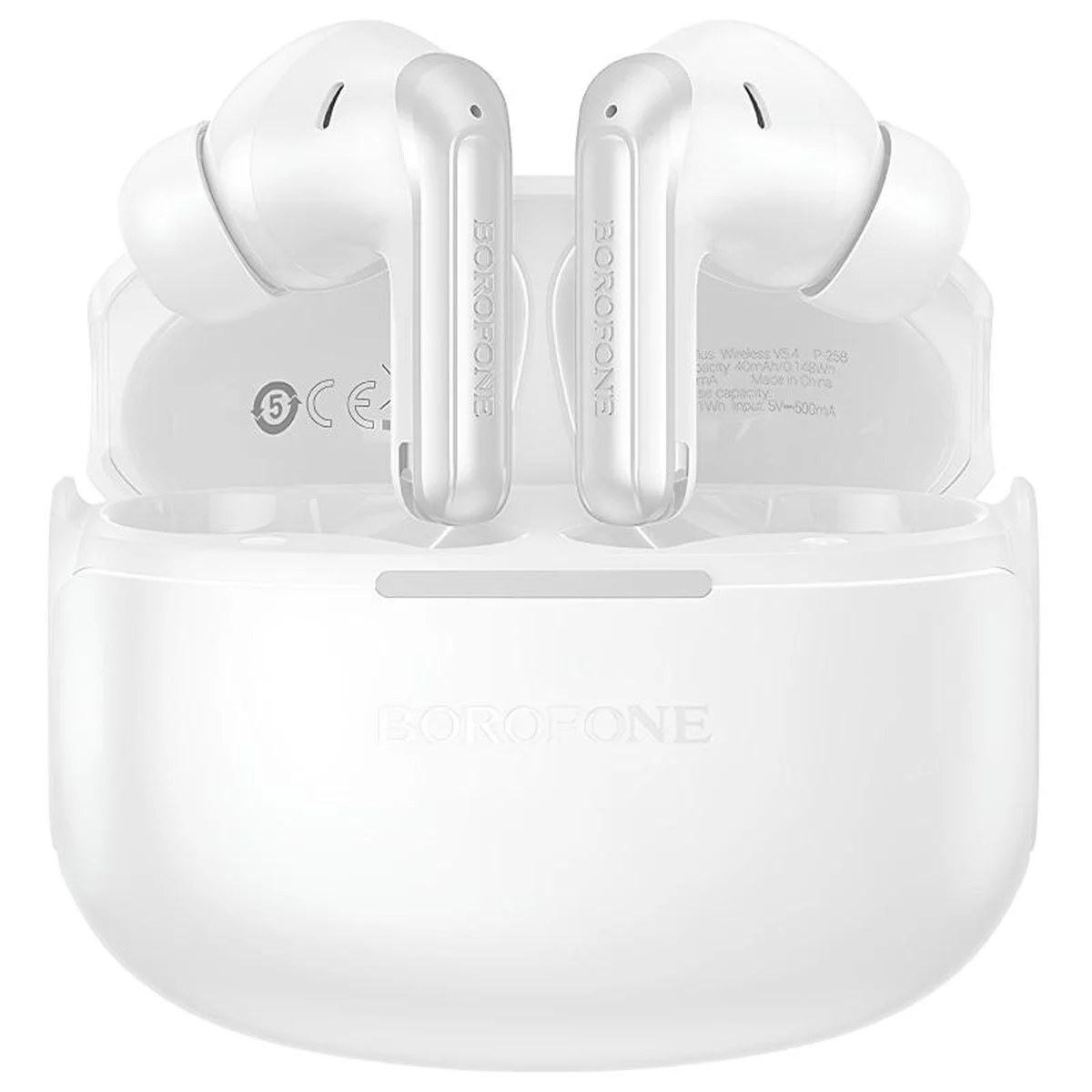 Беспроводные TWS наушники BOROFONE FQ9 Plus Peaceful ANC+ENC White