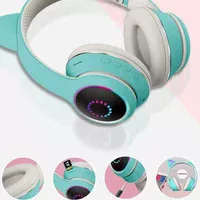 Bluetooth наушники Tucci K26 Голубой / Белый
