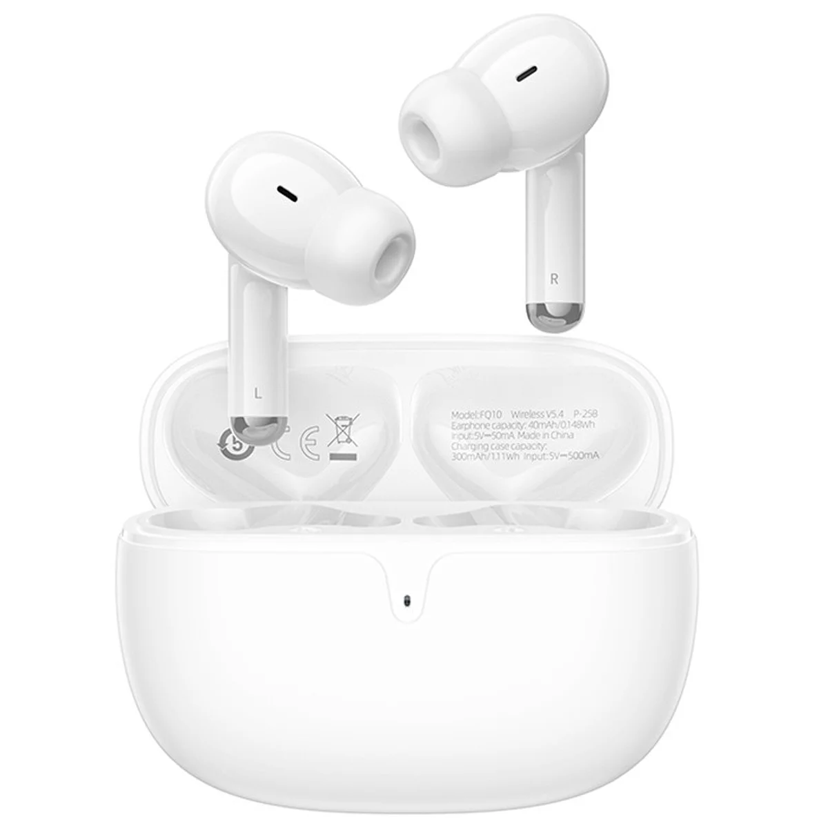 Беспроводные TWS наушники BOROFONE FQ10 Joyful White