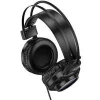 Накладні навушники Hoco W110 Resource (USB+3.5mm/2m) Black