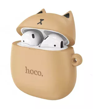 Bluetooth навушники Hoco EW45 TWS Caramel Cat