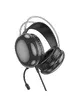 Накладные наушники Hoco W109 Plus Rich USB7.1 channel gaming Black