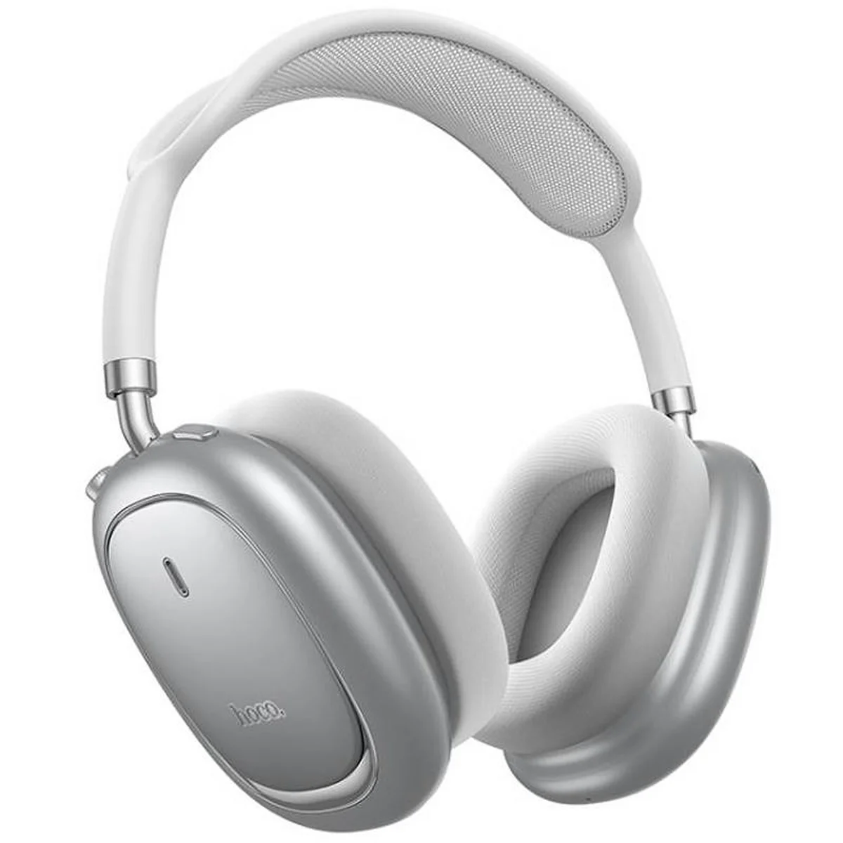 Накладные беспроводные наушники Hoco W68 Calma ANC (App) Silver