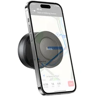 Автодержатель Hoco H87 Dragon electric suction cup magnetic (universal) Black / Metal gray