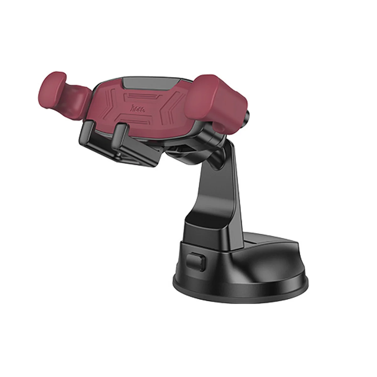 Автодержатель Hoco H67 Gamble gravity linkage (center console) Black / Red