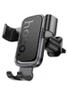 Автодержатель Hoco H80 Vista gravity (air outlet) Black / Metal gray