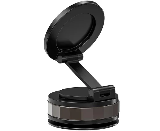 Автодержатель WIWU Wi-CH057 Holdex Magnetic Car Holder with Vacuum Mount Black