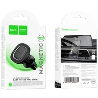 Автоутримувач Hoco H72 Crown magnetic (air outlet) Black / Metal grey
