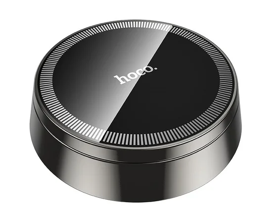 Автоутримувач Hoco H83 Metal ring magnetic (center console) Metal grey