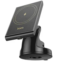 Автодержатель с БЗУ Hoco HW20 Precious (center console) Black