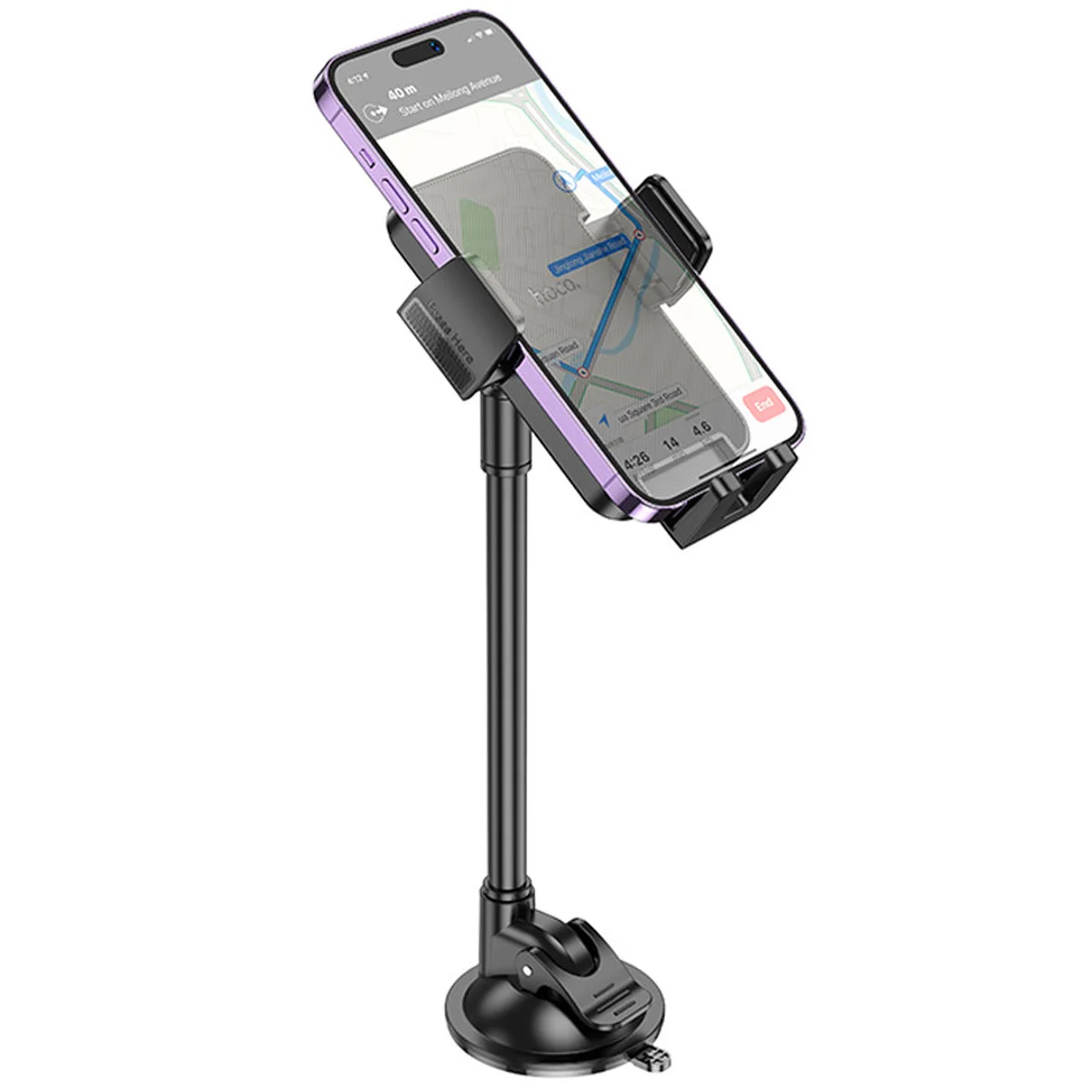 Автодержатель Hoco H38 Cheeatag (windshield) Black