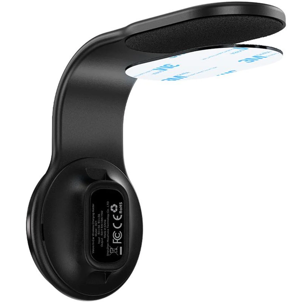 Автодержатель с БЗУ Acefast D21 Magnetic Wireless Charging 15W Black