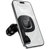 Автодержатель Hoco H99 Crown magnetic на подголовник Black metal gray