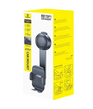 Автоутримувач Baseus PrimeTrip C03 Air with suction base (C0013C) Cosmic Black